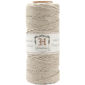 Hemp cord spool 20# natural