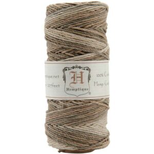 Hemp cord spool 20# earthy