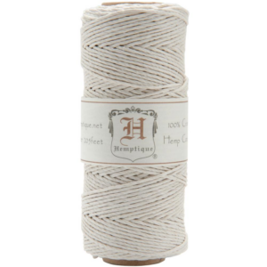 Hemp cord spool 20# white