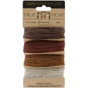 Hemp cord set - bronze