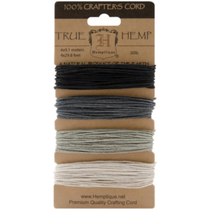 Hemp cord set - onyx