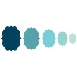 sizzix framelits - labels fancy4