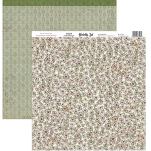 Gledelig jul - hvite juleblomster 12x12"