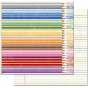 Skolestart - Fargeblyanter 12x12"