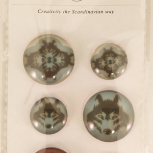 Cabochoner 6stk ulv
