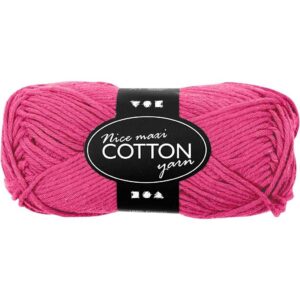Cotton maxi 100% bomull 50g - pink