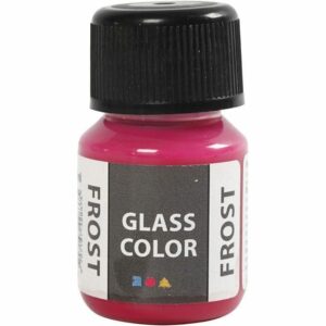 Glass Frosted 35ml, rød
