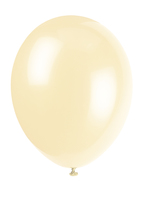 Ballonger 10pk - elfenben