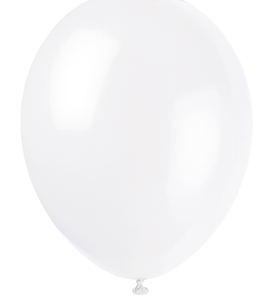 Ballonger 10pk - hvit