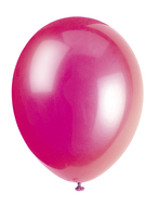 Ballonger 10pk - fuschia