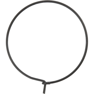 Kreoler 30mm 6stk sort