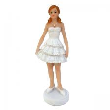 KONFIRMANT jente hvit