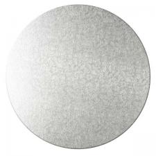 Kakebrett rund sølv 25cm 2pk