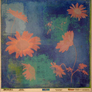 12" papir spring flowers