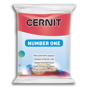 Cernit Number One 56g – 420 Karminrød