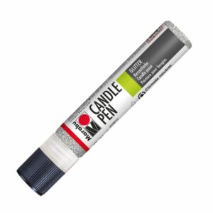 Marabu Candle Pen 25ml – 582 Glitter Sølv