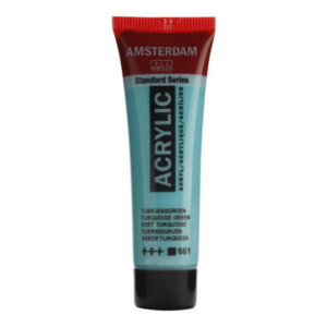 Amsterdam Standard 20ml, 661 turquoise green