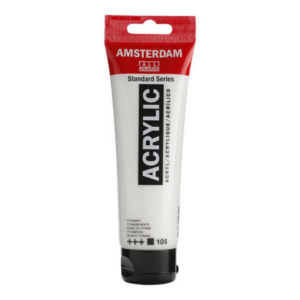 Amsterdam Standard 120ml, 105 titanium white