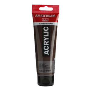 Amsterdam Standard 120ml, 409 burnt umber