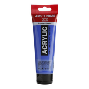 Amsterdam Standard 120ml, 512 cobalt blue