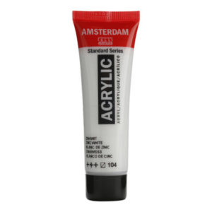 Amsterdam Standard 20ml, 104 zink white