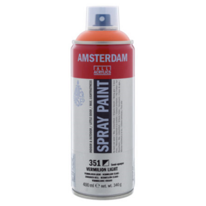 Amsterdam spray 400ml, 351 vermilion light