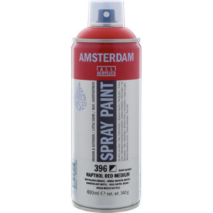 Amsterdam spray 400ml, 396 napthol red medium