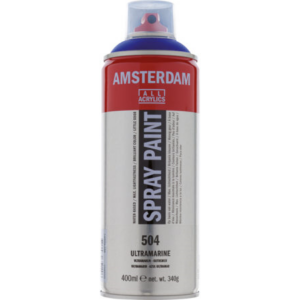Amsterdam spray 400ml, 504 ultramarine