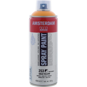 Amsterdam spray 400ml, 253 gold yellow
