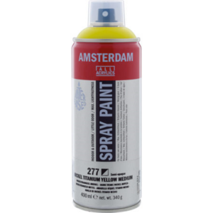 Amsterdam spray 400ml, 277 nickel titanium yellow medium