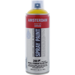Amsterdam spray 400ml, 280 nickel titanium yellow deep