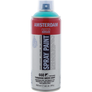 Amsterdam spray 400ml, 660 turquoise green light