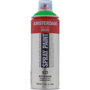 Amsterdam spray 400ml, 672 reflex green