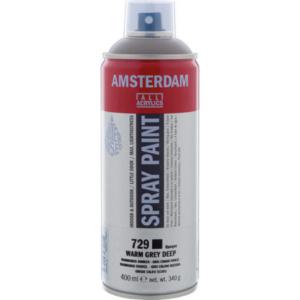 Amsterdam spray 400ml, 729 warm grey deep