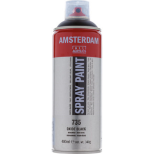 Amsterdam spray 400ml, 735 oxide black