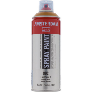 Amsterdam spray 400ml, 802 light gold