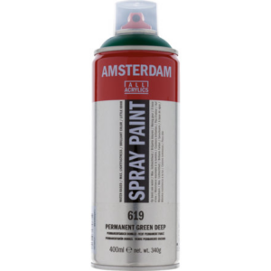 Amsterdam spray 400ml, 619 permanent green deep