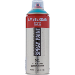 Amsterdam spray 400ml, 551 sky blue light