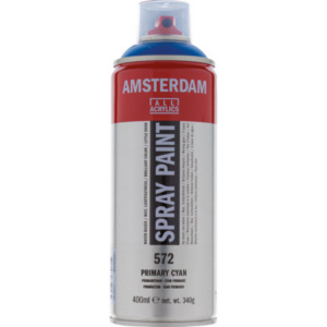 Amsterdam spray 400ml, 572 primary cyan