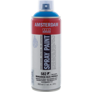 Amsterdam spray 400ml, 582 manganese blue phthalo