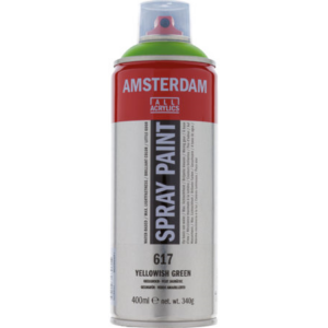 Amsterdam spray 400ml, 617 yellowish green