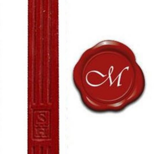 Lakkstang m/veke, rød