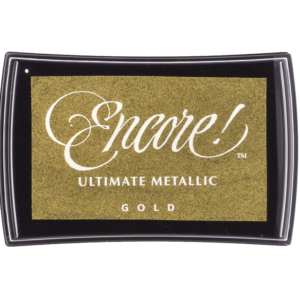 Encore metallic ink pad Gold