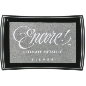 Encore metallic ink pad Silver