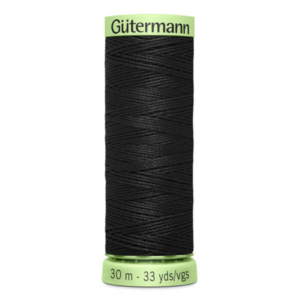 Gütermann sytråd TopStich 30m - 000 sort