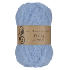 Viking Snorre Exclusive Collection Baby Alpaca - 320 lys blå
