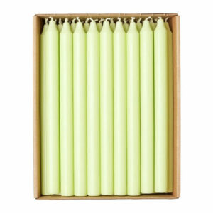 KIRI rustikklys avocadogrønn 28cm 1stk