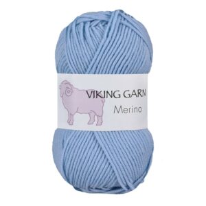 Viking Garn Merino - 820 blå