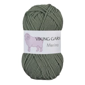 Viking Garn Merino - 839 grågrønn