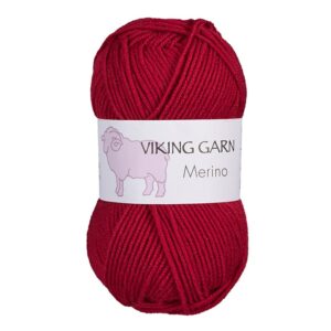 Viking Garn Merino - 860 rød